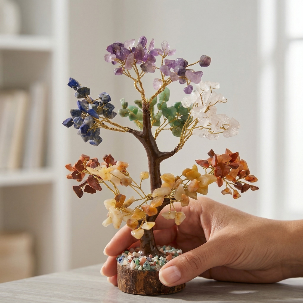 7 Chakra Crystal Tree