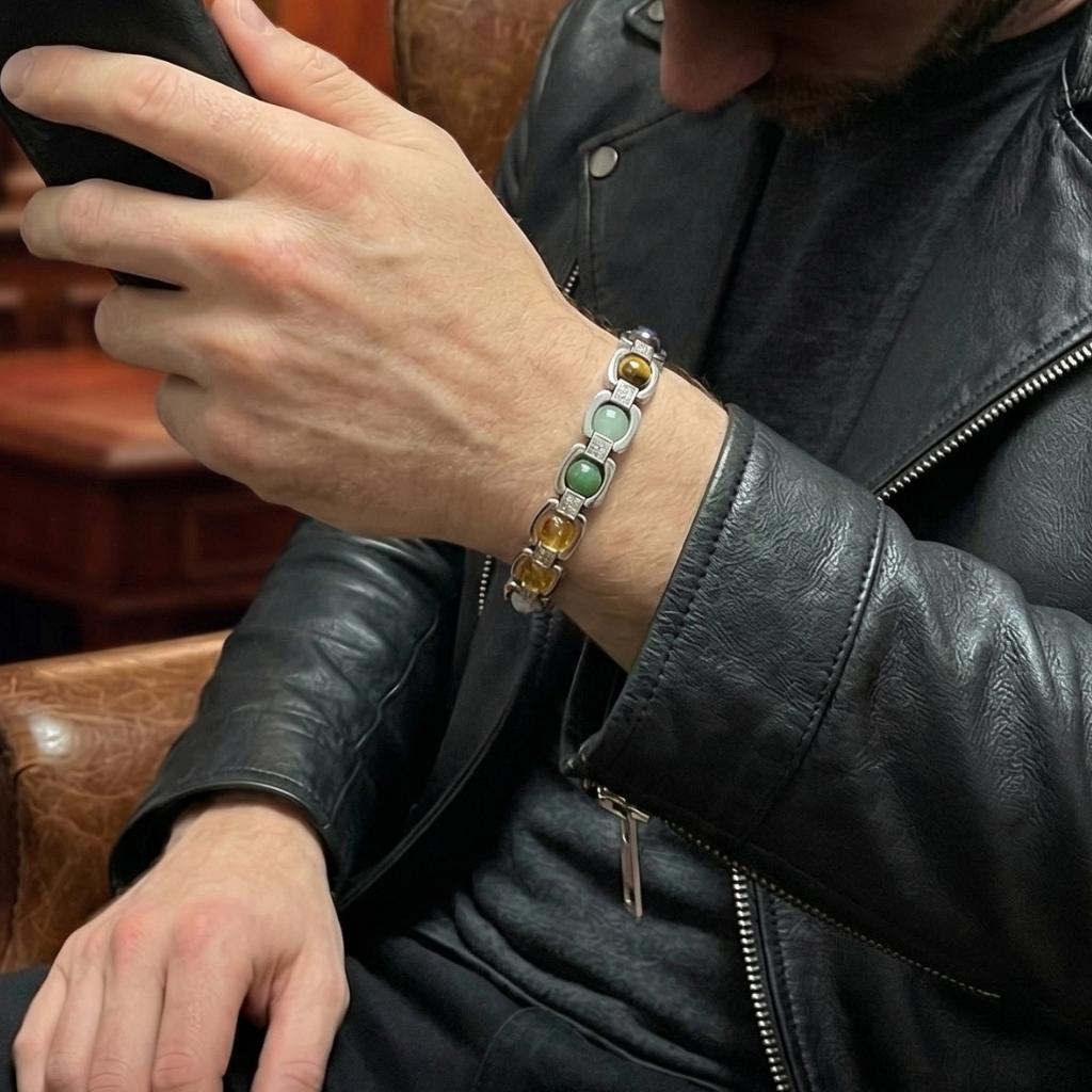 Metal Dhan Yog Bracelet - Silver