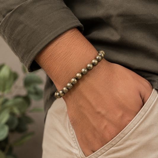 Pyrite Wealth & Protection Bracelet