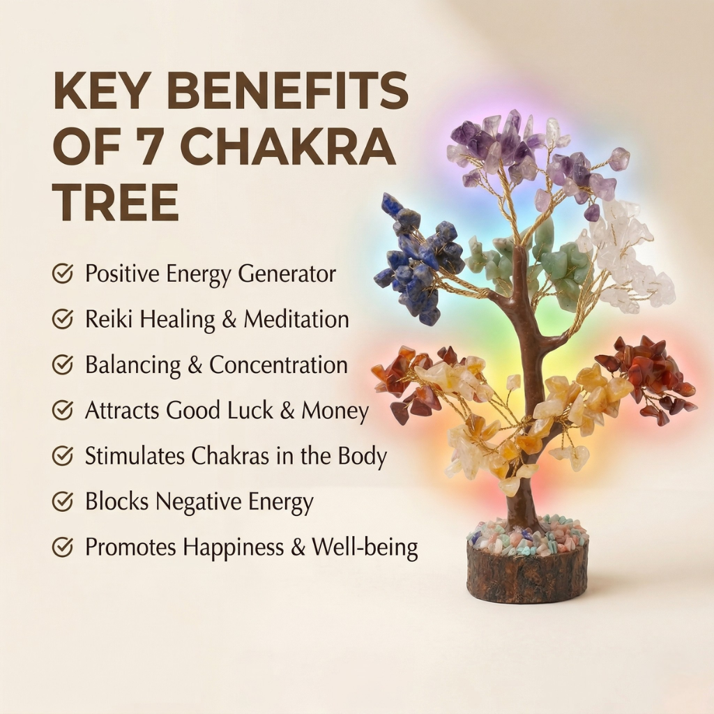 7 Chakra Crystal Tree