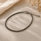 Raw Pyrite Anklet