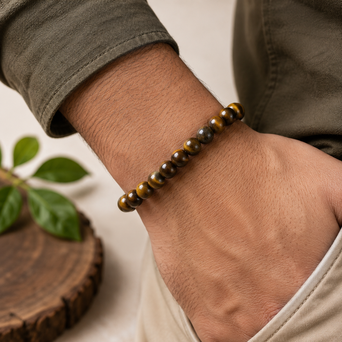 Tiger Eye Stone Bracelet