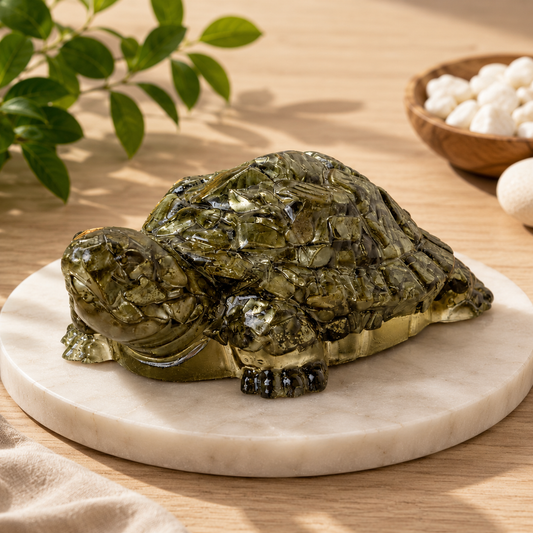 Pyrite Prosperity Tortoise (Kachhua)
