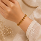 Modern Rudraksha Men’s Bracelet + Elegant Women’s Rudraksha Bracelet Couple Combo