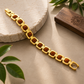 Gold Plated Essential Rudraksha Bracelet