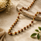 Gold Plated Rudraksha Mala