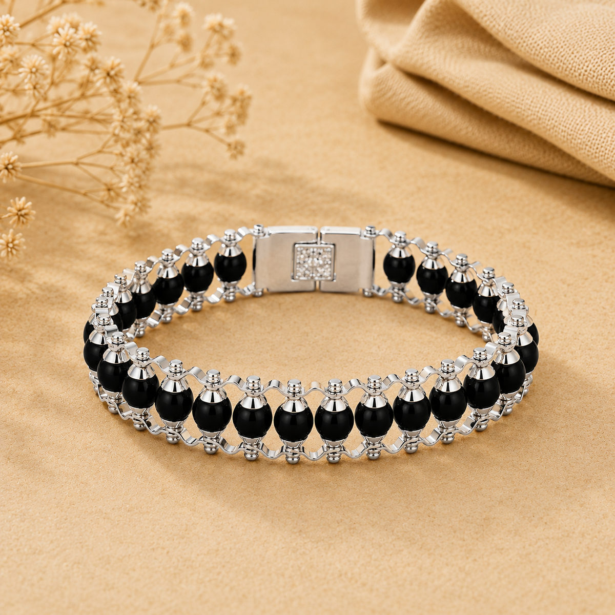 Karungali Mala + Karungali Bracelet Combo