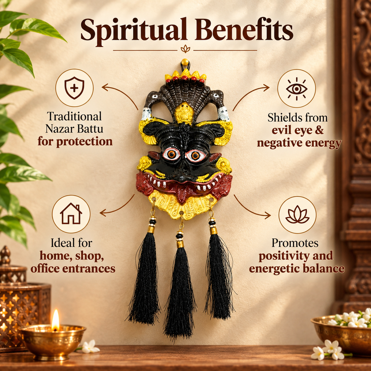 Kirtimukha Vastu Raksha Kavach (Nazar Battu)