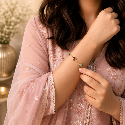 Metal Dhan Yog Bracelet for Women