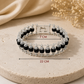 Silver Plated Premium Black Rudraksha Bracelet