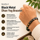 Metal Dhan Yog Bracelet – Black