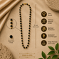 Gold Plated Karungali Mala | Natural Karungali Wood Beads