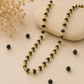Gold Plated Karungali Mala | Natural Karungali Wood Beads