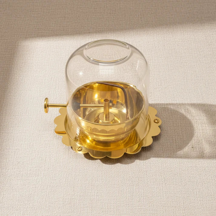 Brass Akhand Jyot Diya for Home Temple, Mandir & Spiritual Décor